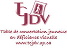 Logo Table de concertation jeunesse en déficience visuelle.